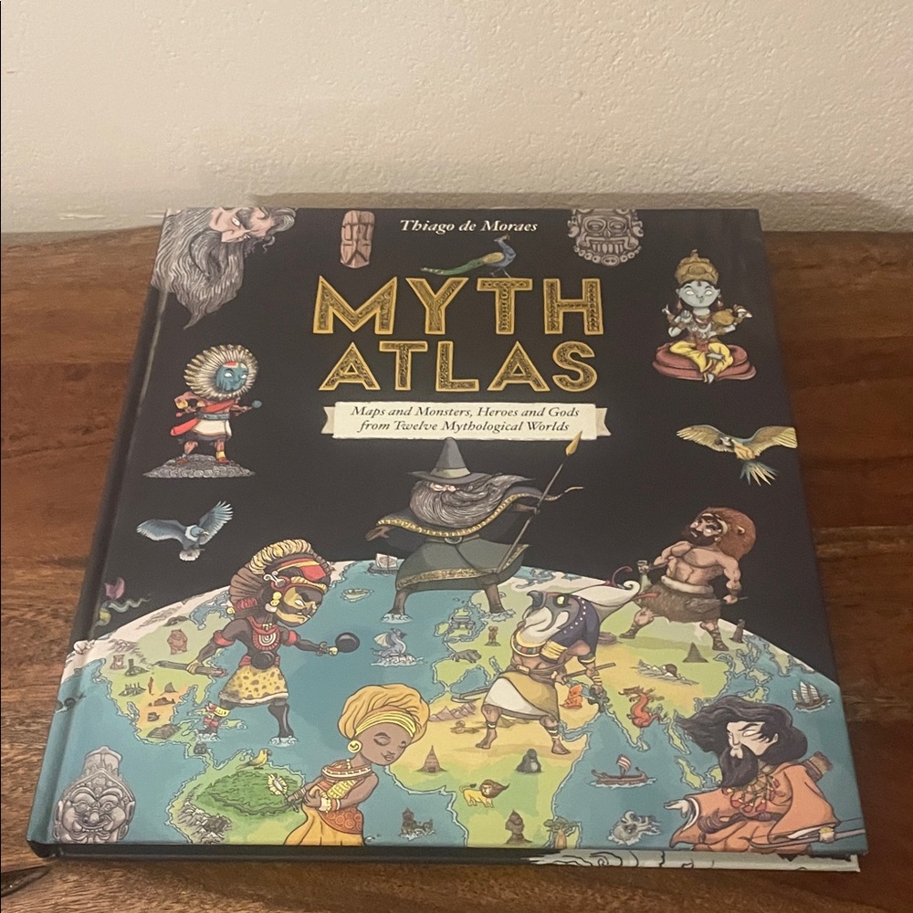 First Edition, Hardbound Myth Atlas Book - Picture 3 of 14